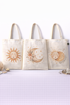 COMBO S-1 , Abstract Art Canvas Tote Bags