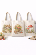 COMBO T-1 ,Ethnic Fusion Canvas Tote Bags