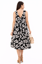 Moonflower Rayon Sun Dress