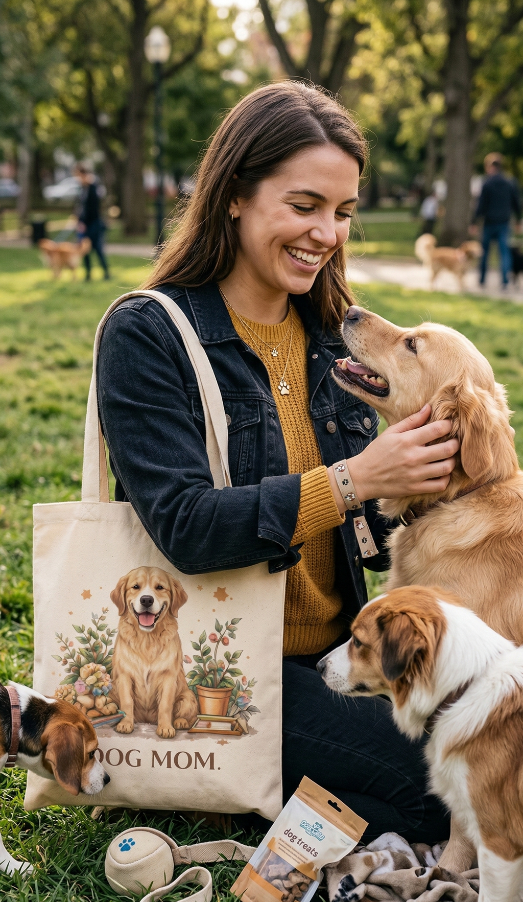 COMBO Z-1 , Cartoon Fun Canvas Tote Bags